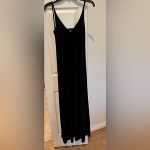 BCBGeneration Green Velvet Maxi Dress